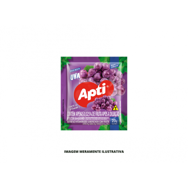 REFRESCO EM PO - APTI - 20g UVA - DP15